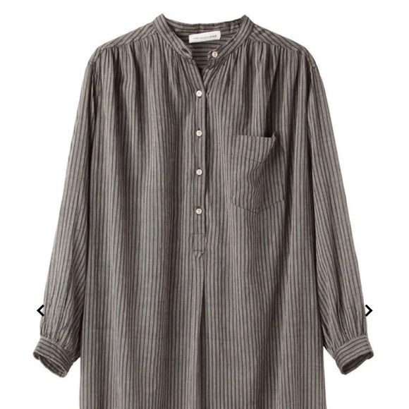 Isabel marant etoile xavia long sleeve 100% cotton shirt dress 38 - Picture 1 of 10